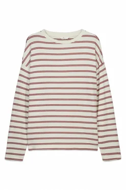 T-shirt à double rayure