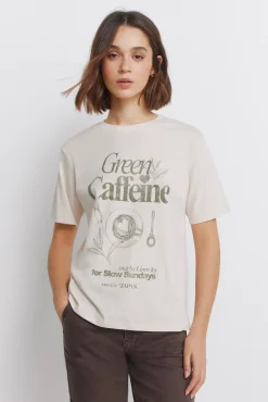 T-shirt à manches courtes " Le café"