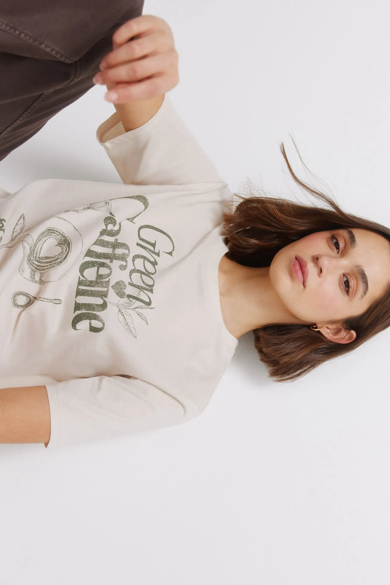 T-shirt à manches courtes " Le café"