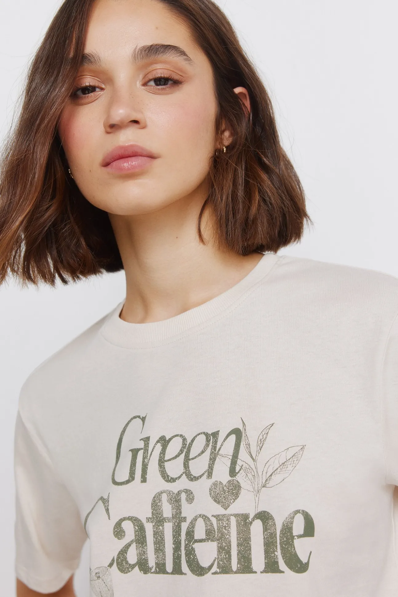 T-shirt à manches courtes " Le café"