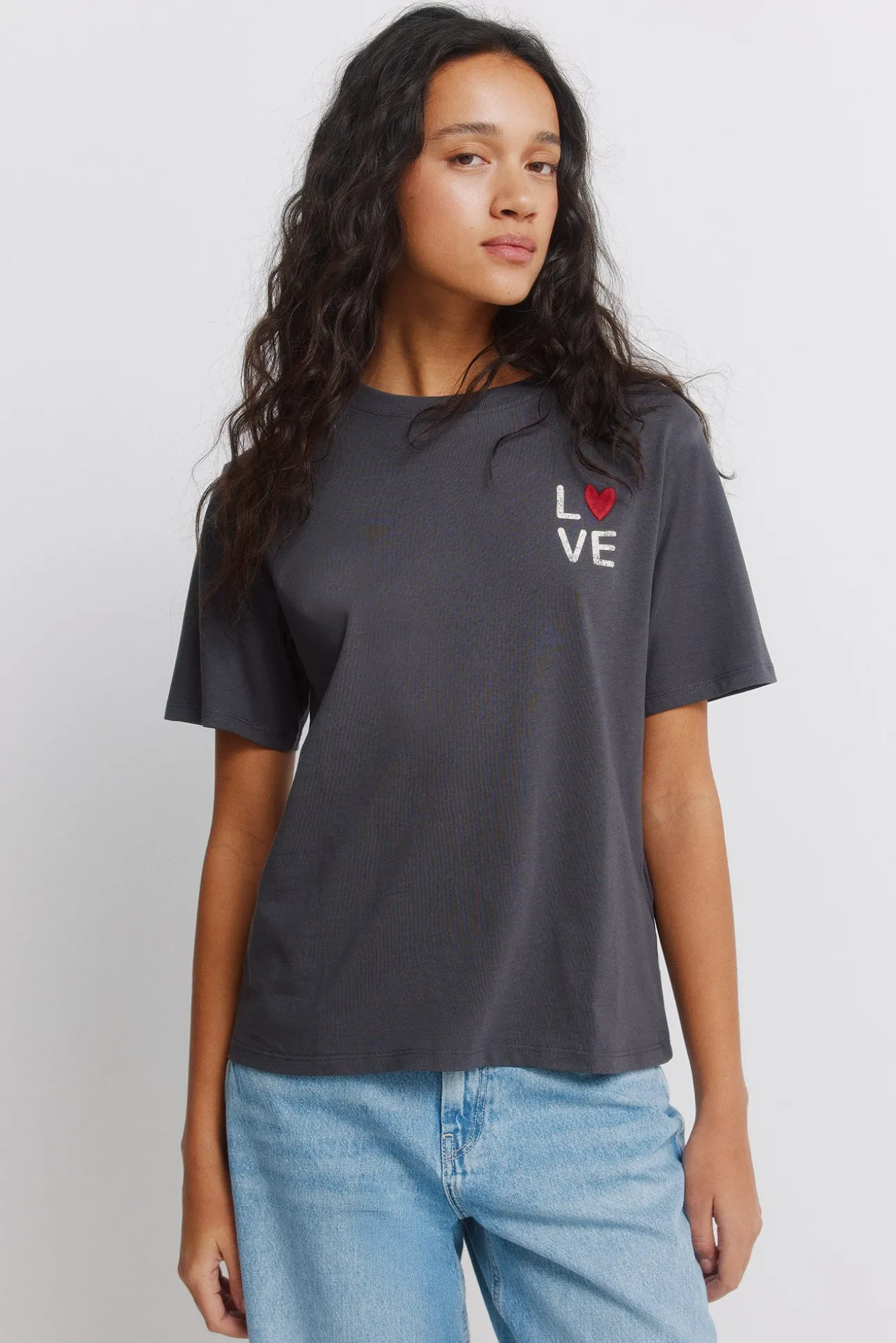 T-shirt à manches courtes "Love"