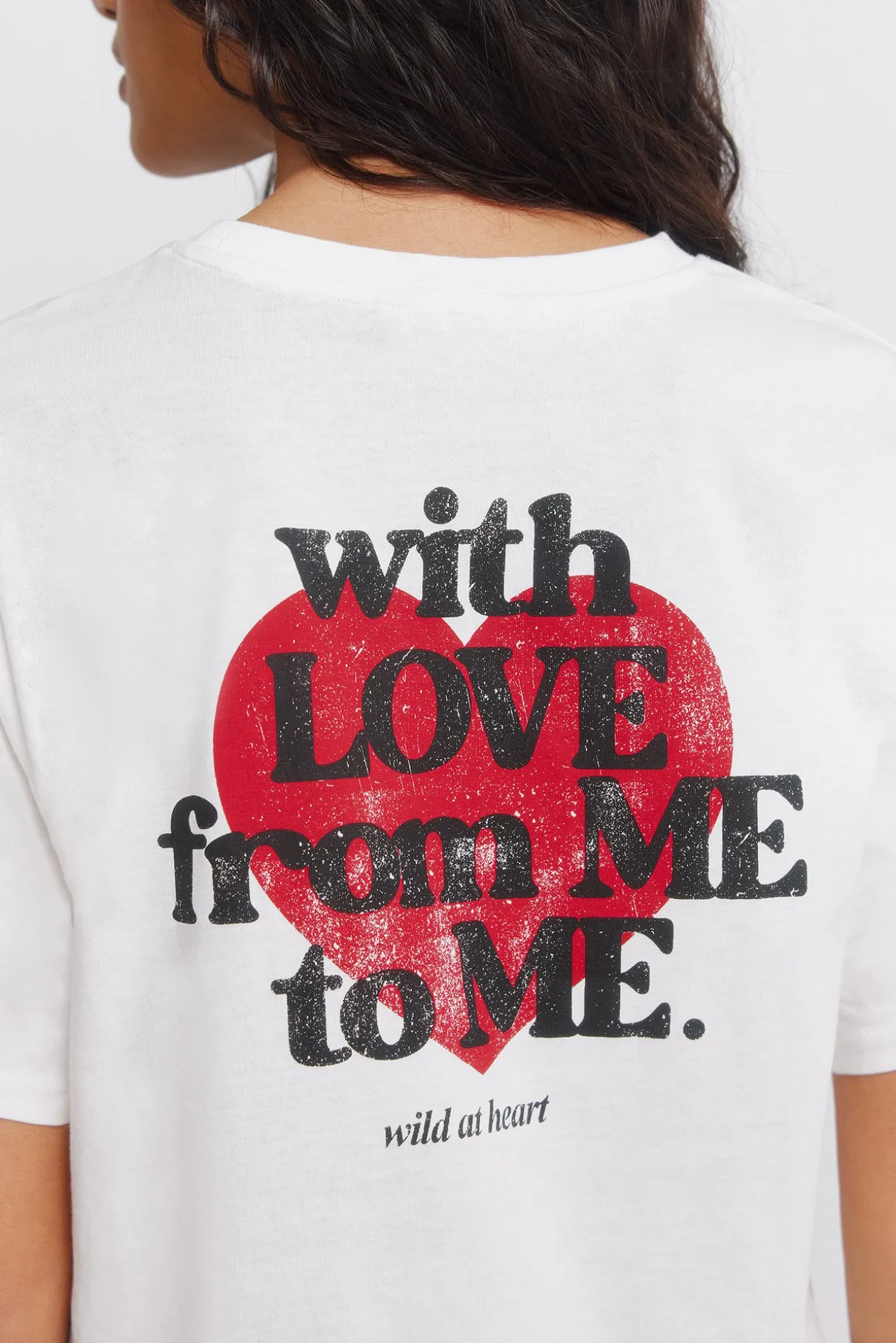 T-shirt à manches courtes "Love"