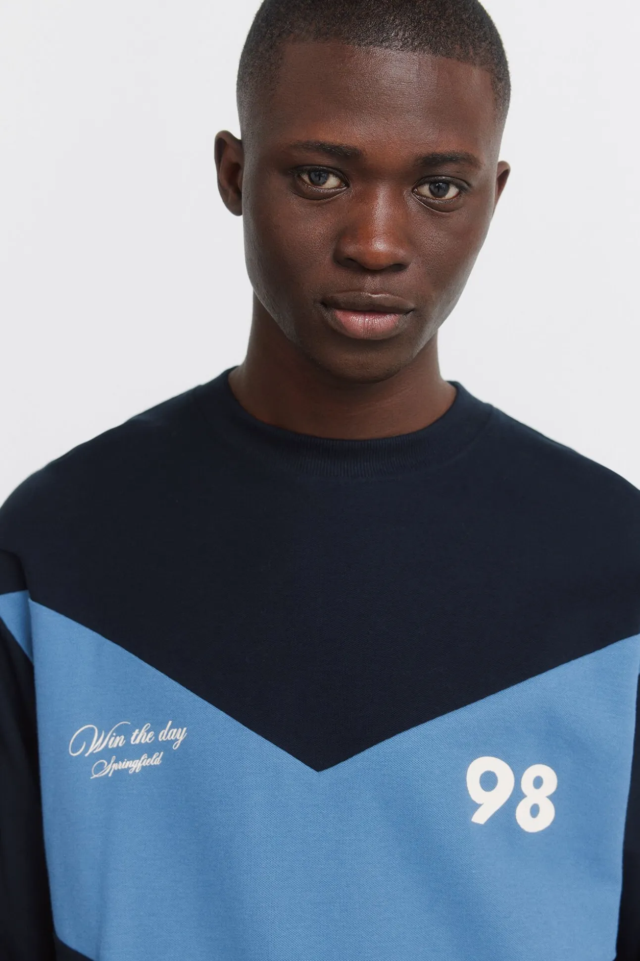T-shirt à manches longues en piqué coupe