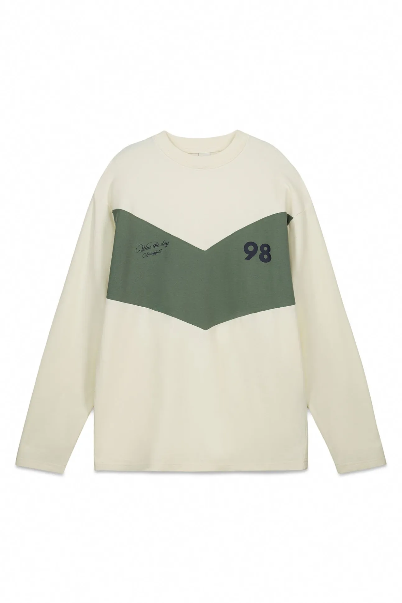 T-shirt à manches longues en piqué coupe