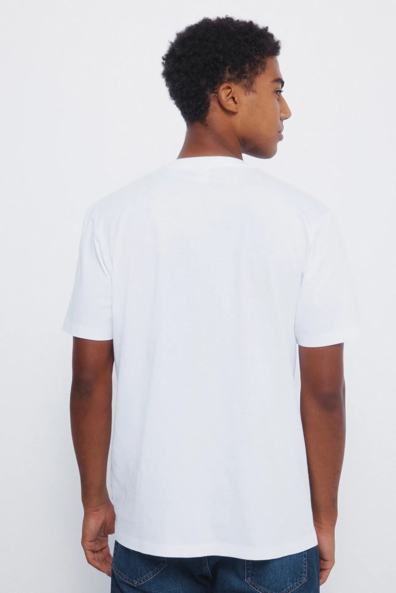 T-shirt basique col V