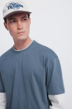 T-shirt double &agrave; manche longues
