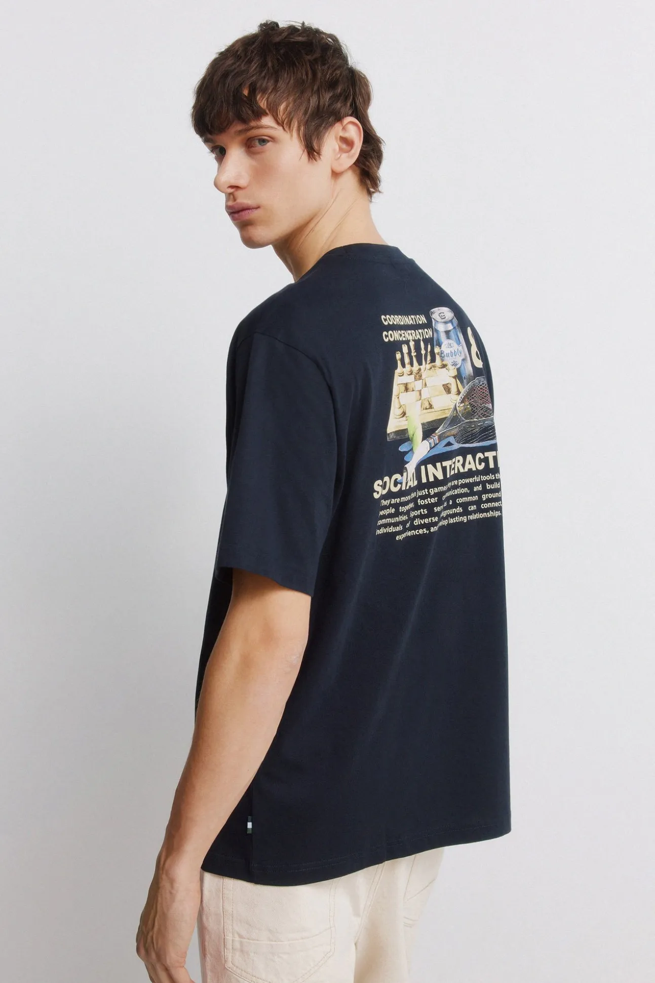 T-shirt social interaction