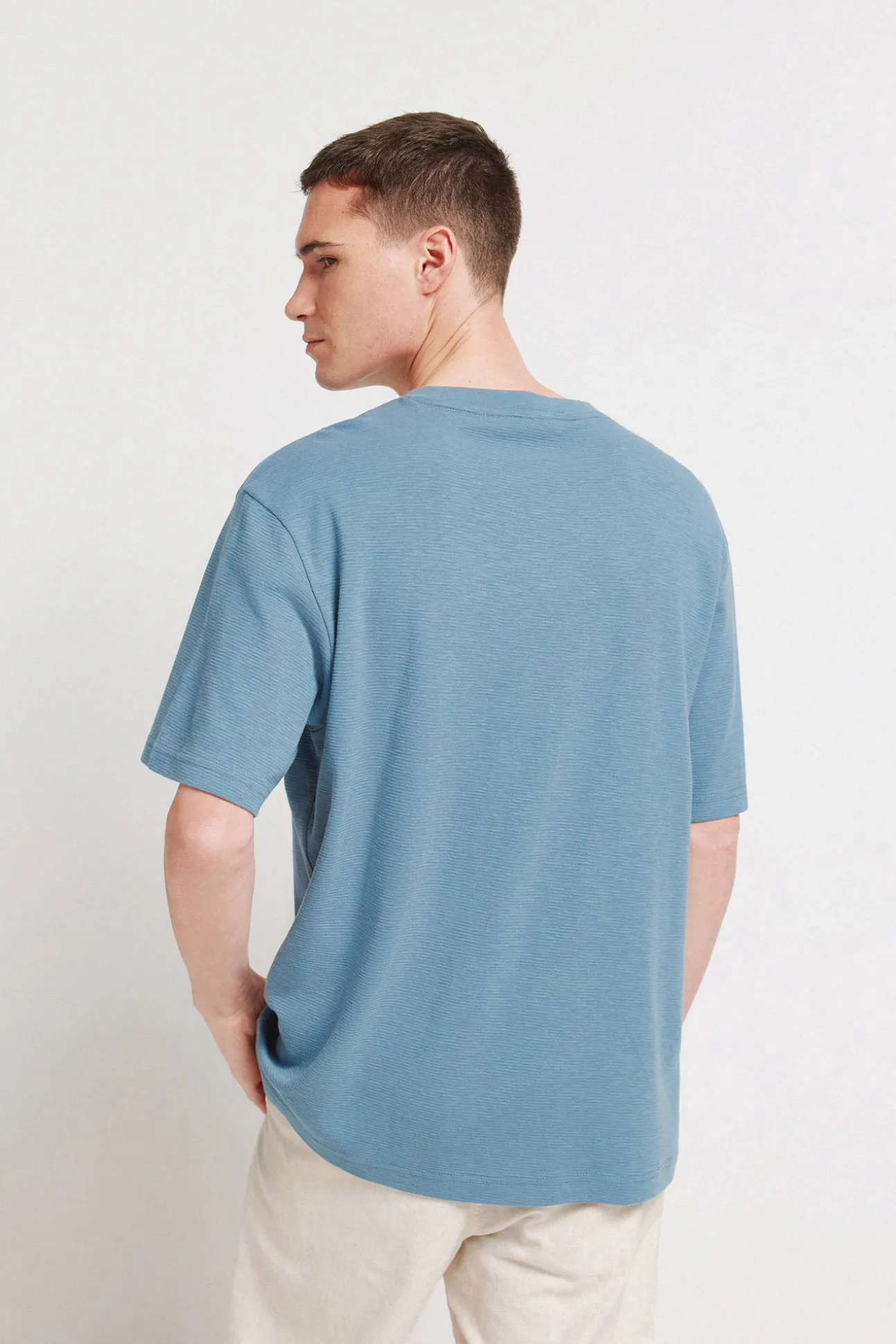 T-shirt texturé