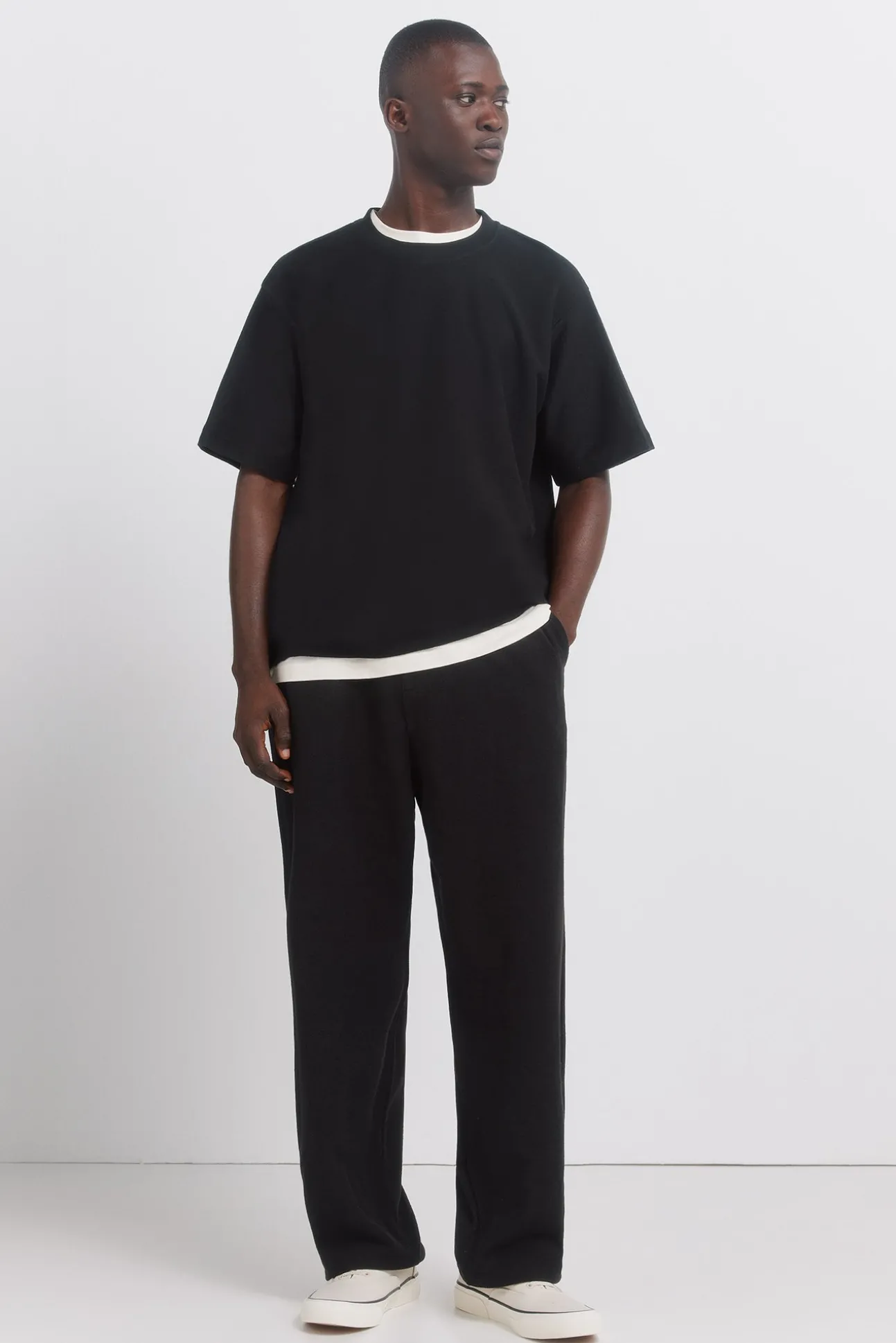 T-shirt texturé
