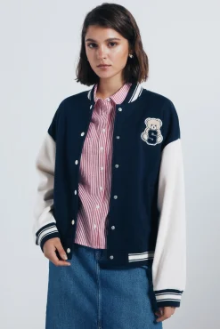 Veste de baseball ours