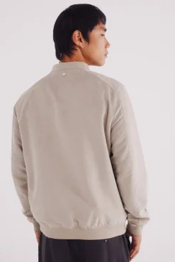 Veste effet daim micro-perfor&eacute;