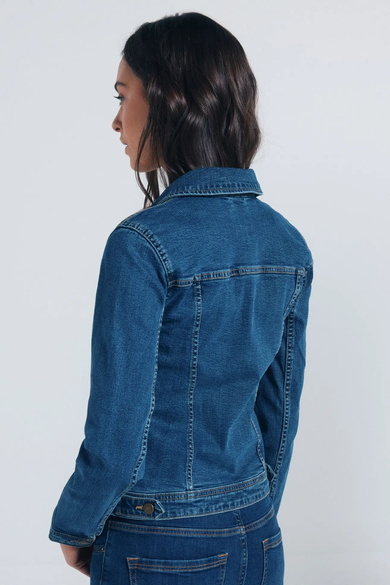Veste en jean en coton