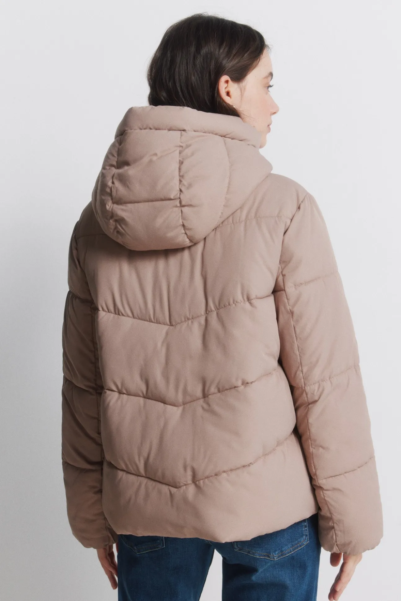 Veste matelassée avec capuche