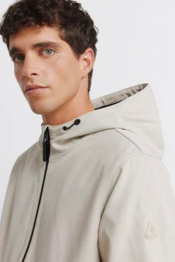 Veste softshell &agrave; capuche
