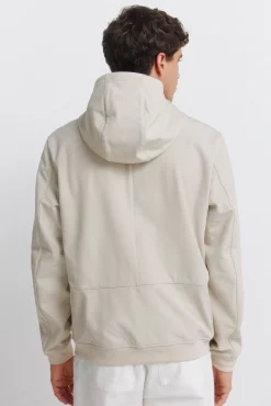 Veste softshell &agrave; capuche